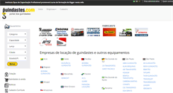Desktop Screenshot of guindastes.com.br